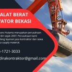 Sewa alat berat excavator bekasi